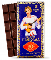 Шоколад 90% какао, 100 г