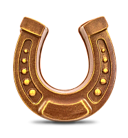 Шоколадная фигура "Подкова", молочный шоколад, 80 г