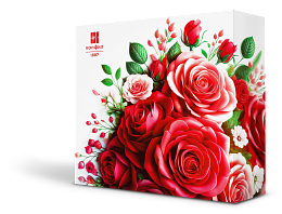 Набор конфет, 285 г (Иветта крем шарлотт, Райский цветок кофе)